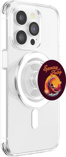 Vista 3 de Kitesurfer Kiteboard Kitesurfing Kite-Surf funny Kitesurf PopSockets MagSafe PopGrip for iPhone