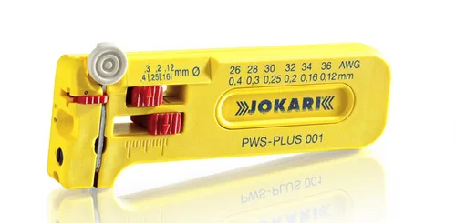 Vista 2 de Jokari 40026 PWS-Plus 003 Herramienta de pelado de mini-precisión ajustable para pelado de cables, 28-18 AWG (0.012-0.039 in)