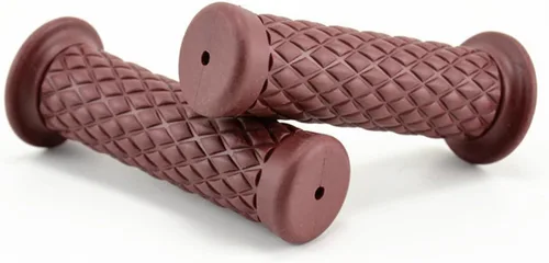 Vista 9 de Augeny Empuñaduras para Motocicleta, Manillares de Goma Antideslizante Vintage de 7/8", Puños Suaves de Motocicleta para Comodidad de las Manos