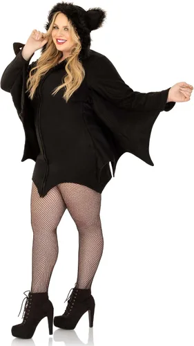 Vista 5 de Leg Avenue Womens Cozy Bat Adult Costume