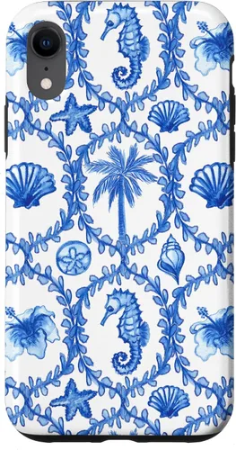 Vista 25 de Funda con estampado hawaiano para iPhone 16, nieta costera, niña de coco