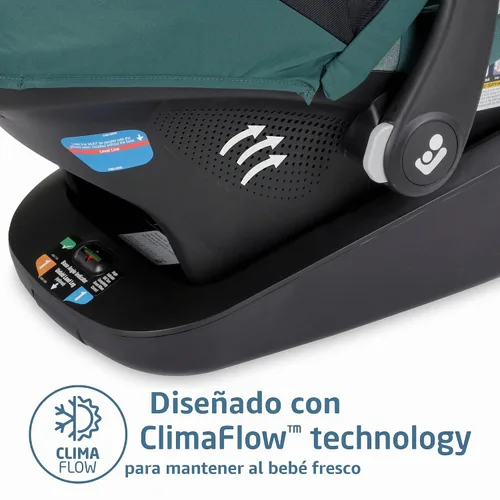Vista 2 de Maxi-Cosi Mico Luxe+ Asiento de coche para bebé: asiento de automóvil infantil con base y funcionalidad versátil para asiento portabebés
