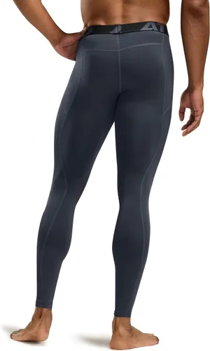 Vista 9 de ATHLIO Men's Thermal Compression Pants, Athletic Running Tights & Sports Leggings, Wintergear Base Layer Bottoms