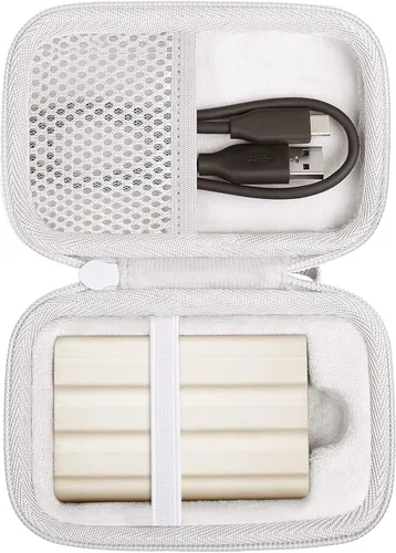 Vista 8 de co2CREA - Funda rígida de viaje para Samsung T3 T5 portátil de 250 GB, 500 GB, 1 TB, 2 TB, SSD USB 3.0, unidades externas de estado sólido