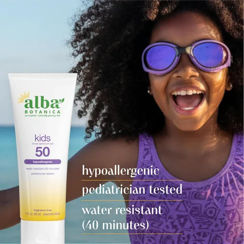 Vista 5 de Alba Botanica Hawaiian, protector solar, 4 onza.