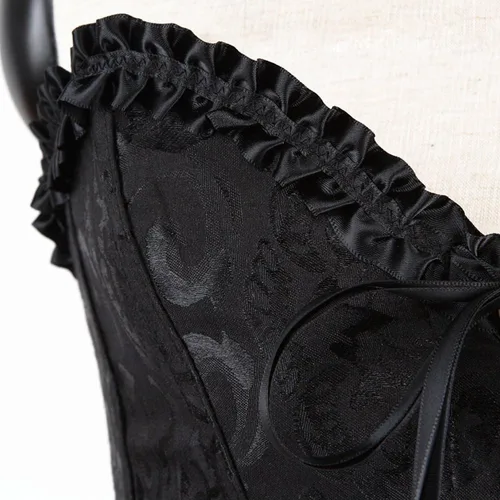 Vista 13 de EVAbaby Corsé sexy con huesos florales para mujer, corsé moldeador de cuerpo