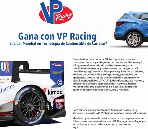 Vista 5 de VP Combustibles pequeño motor 6238 sin etanol 50:1 2 ciclos gas + aceite – 1 cuarto, paquete de 8