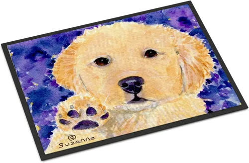 Vista 226 de Caroline's Treasures SS8220MAT - Felpudo afgano de 18 x 27 pulgadas, para interiores y exteriores, para entrada, antideslizante, lavable, de pelo