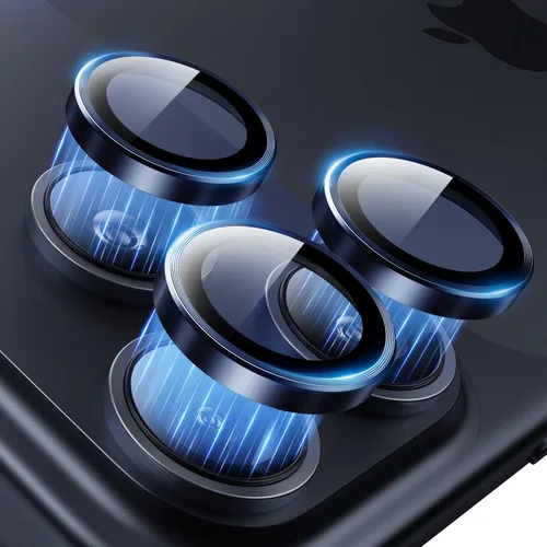 Vista 13 de Hoerrye Protector de lente de cámara para iPhone 17 Pro Max/17 Pro – [Vidrio templado superior 9H+ – 12 pies de grado militar] Protector de pantalla