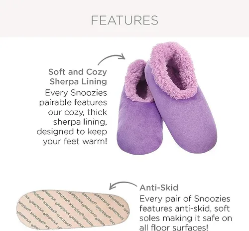 Vista 2 de Snoozies Crochet Rib - Pantuflas para mujer - Pantuflas acogedoras para mujer