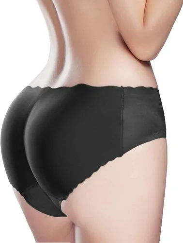Vista 2 de Sliot Bragas para mujer, con almohadillas para realzar los glúteos, ropa interior acolchada para la cadera, moldeador, levantador de glúteos