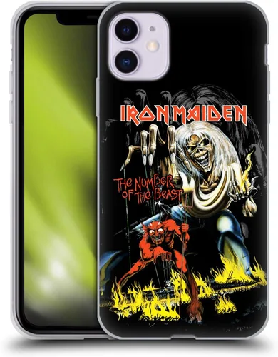 Vista 271 de Head Case Designs Funda de gel suave con licencia oficial de Iron Maiden Brave New World, compatible con Apple iPhone 7 Plus/iPhone 8 Plus Nuevo