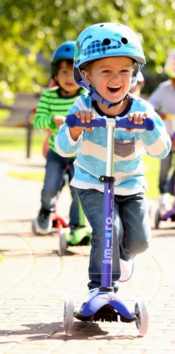 Vista 2 de Micro Kickboard - Mini Deluxe - Patinete Micro de tres ruedas de diseño suizo inclinado para dirigir