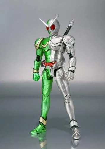 Vista 2 de BANDAI S.H. Figuarts - Kamen Rider W Cyclone Trigger & Cyclone Metal Figuras de acción