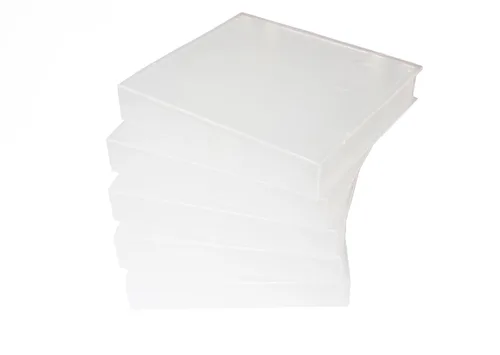 Vista 5 de Global Game Gear GGG0038 Cartridge Case 5 pack for Nintendo NES retro video games system carts covers sleeves dust protector