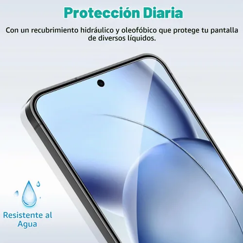 Vista 5 de SURFCUZ [Paquete de 4] Protector de pantalla para Galaxy S24 Plus/S25 Plus [Cristal templado] [Cristal de Japón con dureza 9H] Protector de pantalla