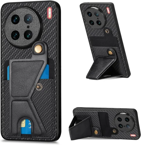 Vista 232 de Funda para Oppo K10x / OnePlus Nord CE 2 Lite 5G Funda para Realme 9 5G / 9 Pro / Q5 / V25 Funda de piel sintética con ranuras para tarjetas