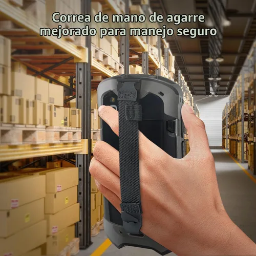 Vista 3 de TC51 TC52 TC56 TC57 TC510K TC57X TC52X TC52X TC5X - Funda protectora y ergonómica para escáneres de código de barras de mano Zebra SG-TC5X-EXO1-01