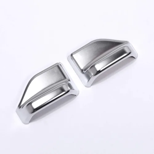Vista 6 de YIWANG ABS cromo cinturones de seguridad cubierta ajuste 2 unids para Mercedes Benz CLA GLA B clase W117 auto accesorios