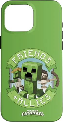 Vista 19 de Minecraft Legends Friends & Allies Mobs - Carcasa para iPhone 17