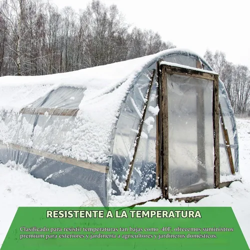 Vista 6 de Farm Plastic Supply - Lámina de vinilo transparente - 15 mil - (4'6" x 3.5') - Láminas de vinilo plástico