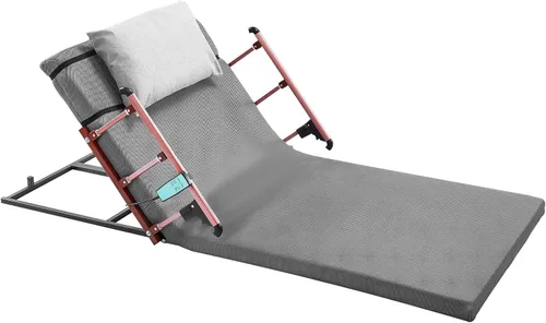 Vista 12 de VEVOR Respaldo elevador eléctrico para cama, capacidad de 300 libras, respaldo de cama de elevación ajustable de 4 a 68°, con rieles plegables