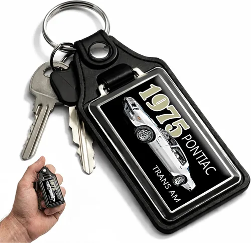 Vista 34 de Brotherhood Car Key Chain for Trans Am Firebird - Classic Models Keychain for Men and Women Gift Key Ring
