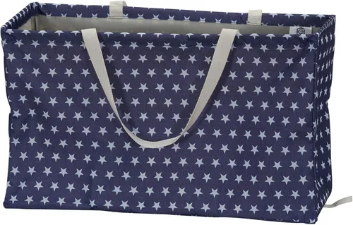 Vista 8 de Household Essentials 2212-1 Krush - Bolsa multiusos de lona reutilizable para compras de comestibles y lavandería, color negro