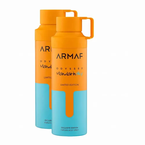 Vista 2 de Odyssey - Mandarin Sky Limited Edition by Armaf for Men - Spray corporal de 6.8 onzas