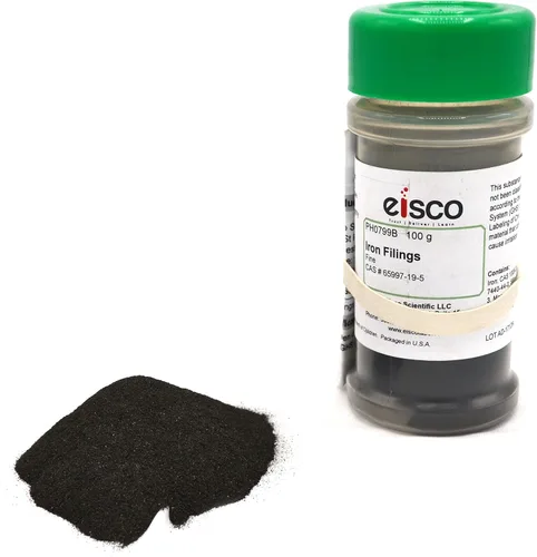 Vista 2 de Eisco Labs Fine virutas de hierro, 100 g en frasco rociador – Fabricado en los Estados Unidos
