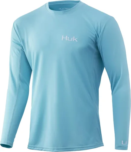Vista 23 de HUK Icon X Camiseta de pesca de manga larga con protección solar para hombre