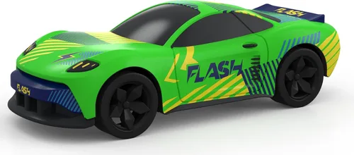 Vista 7 de Carrera Speed Arena Police Chase - Pista de carreras de coches con ranura portátil. Incluye 2 coches - Juego de carreras de juguete con batería