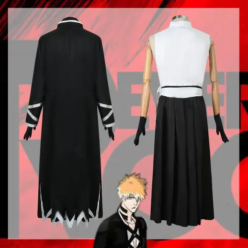 Vista 6 de OSIAS Kurosaki Ichigo - Disfraz de Bleach Die Pa