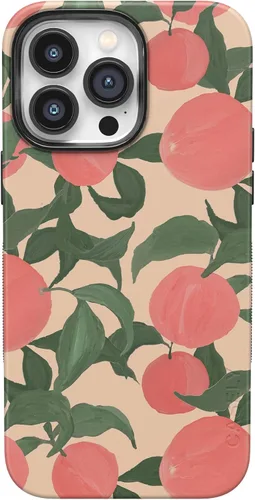 Vista 102 de Casely Funda para iPhone 14 Pro Viva La Vida Frida Kahlo Collage Floral Compatible con MagSafe Diseño protector audaz
