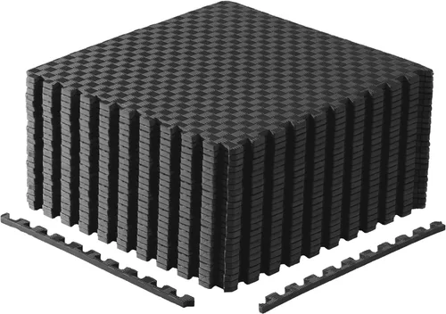 Vista 67 de CAP Puzzle Exercise Mats 1/2” Thick EVA Interlocking Foam Tiles for Home Gym Flooring Multiple Options