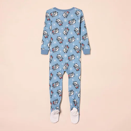 Vista 64 de Amazon Essentials Disney Marvel Star Wars - Pijama unisex de algodón con pies para bebés y niños pequeños, paquete múltiple