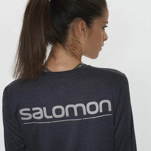 Vista 6 de Salomon Camiseta para correr de manga larga Agile para mujer