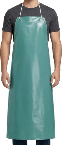Vista 18 de Xpose Safety Heavy Duty Vinyl Waterproof Aprons, White - For Home, Industrial and Commercial Use - Chemical Resistant