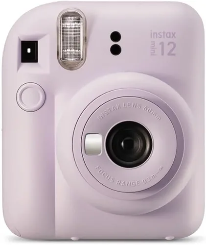 Vista 3 de Fujifilm instax Mini 12 - Cámara instantánea con paquete de 40 películas de disparo, color morado lila