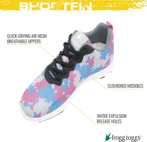 Vista 2 de Shortfin Premium - Zapatos deportivos de secado rápido con drenaje de agua para mujer