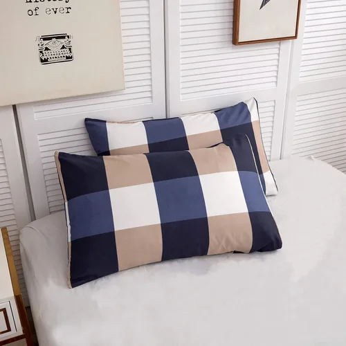 Vista 4 de LAMEJOR - Juego de funda de 1 edredón y 2 fundas de almohada, de lujo, tipo hotel.