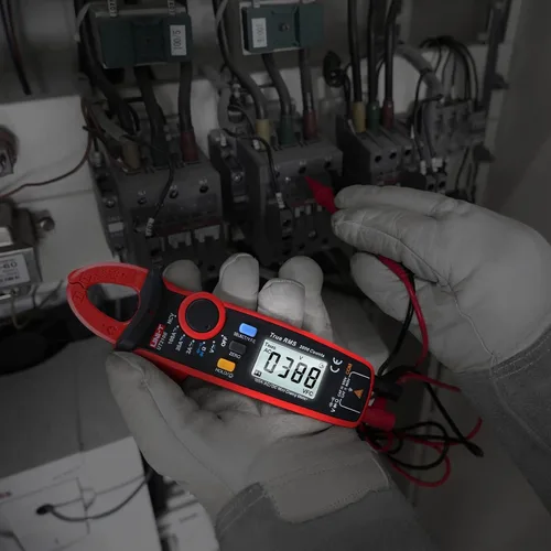 Vista 8 de UNI-T UT210e Medidor de Pinza Digital AC DC Amperímetro Multímetro de Pinza True RMS 2000 Cuentas Voltímetro Probador de Continuidad Capacitor