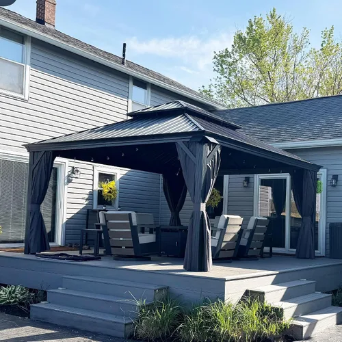Vista 27 de Purple leaf - Gazebo para exteriores.