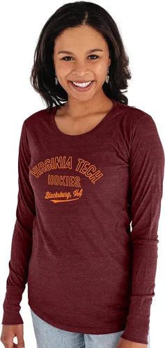 Vista 7 de Blue 84 NCAA playera de tres combinaciones de manga larga para mujer Campus