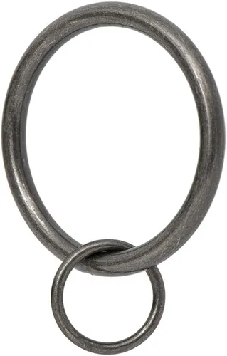 Vista 12 de Ivilon Anillos de Cortina con Ojales de Tapicería - Anillo de 1.7" para Pasadores de Gancho, Juego de 14 - Latón Antiguo Ant Brass