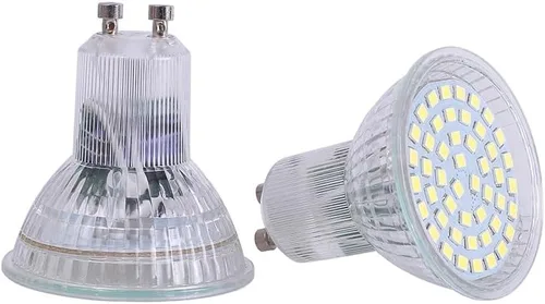 Vista 7 de Bombilla LED MR16 GU10 4W 85-265V 120V no regulable 6000K luz diurna blanca foco LED 35w reemplazo de bombilla halógena (blanco frío 6000k 6 piezas)