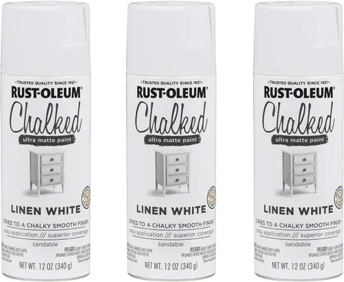 Vista 60 de Rust-Oleum 302592 - Pintura a la tiza en aerosol ultramate de 12 onzas (paquete de 1), color gris envejecido
