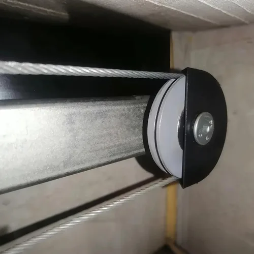 Vista 4 de Cables de resorte de torsión para puerta de garaje de 8.6 pies, cable de elevación de acero galvanizado de 7 x 7 pulgadas de diámetro, cable