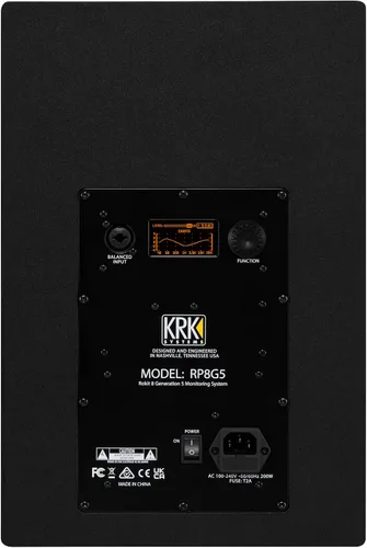 Vista 3 de KRK RP8G5 Monitor de estudio potenciado de 8" de KRK, generación cinco