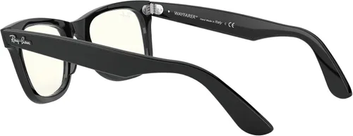 Vista 103 de Ray-Ban Rb2140f Gafas de sol cuadradas originales Wayfarer Low Bridge Fit
